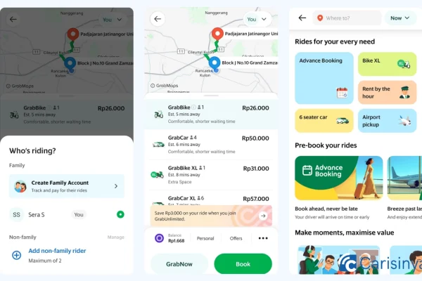 Daftar Apilkasi Pesan Ojek dan Taxi Online Berkualitas